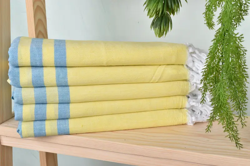 70x36 Cotton Striped Towel, Hammam Towel USA, Luxury Beach Towel, Best Friend Gift, Organic towel, Beach towel, Summer Towel, Gift For Boyfriend - 2