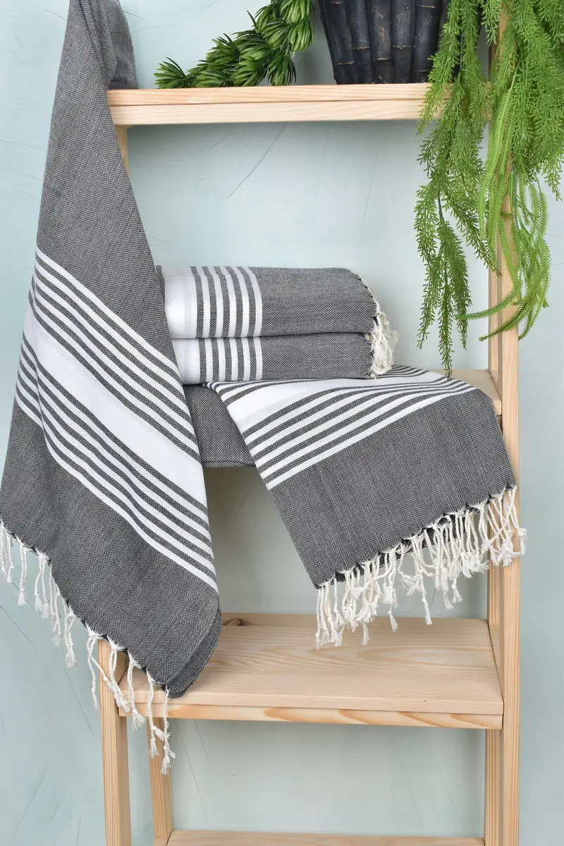 Bridal Shower Gift, Christmas Favors, Summer Gift, 68x40 Cotton Striped Towel, Bachelorette Party Gifts Bridesmaids, Girls Weekend Favors - 6