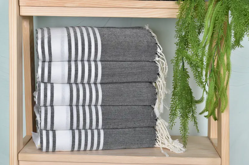 Bridal Shower Gift, Christmas Favors, Summer Gift, 68x40 Cotton Striped Towel, Bachelorette Party Gifts Bridesmaids, Girls Weekend Favors - 2