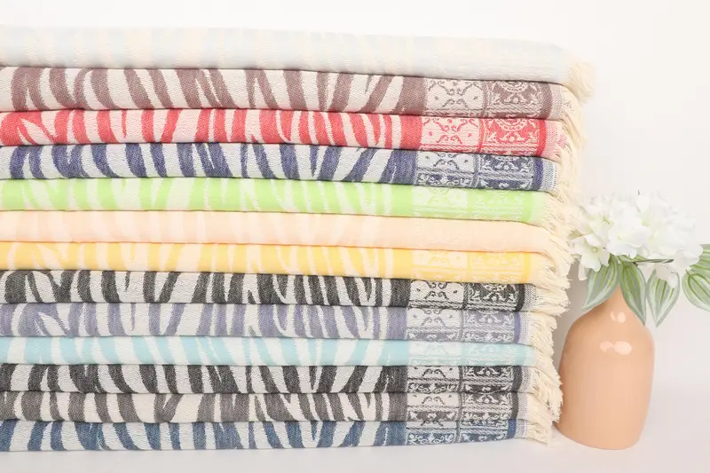 Turkish Tea Towel, Valentines Gift, 28x20 Cotton Striped Towel, Turkish Towel Hand Towel, Customized Turkish Towel, Custom Hand Towel, Xmas Gifts - 2