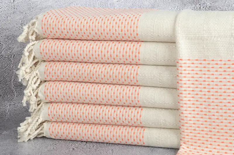 Gym Towel, Monogram Hand Towel, Wedding Gift, Bridesmaid Gifts, Gift For Wedding Day, 40x20 Cotton Polka Dot Towel, Bathroom Hand Towel, Xmas Gifts - 1