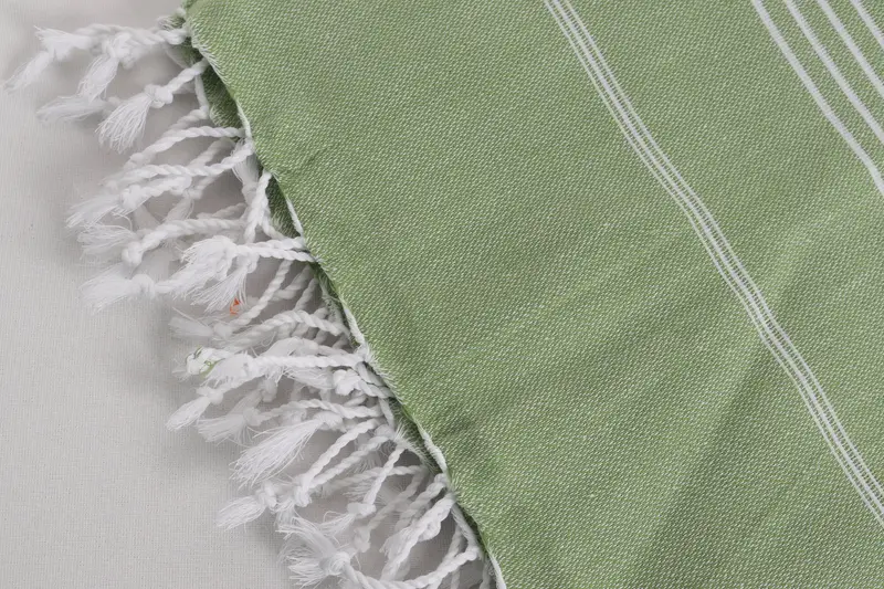 Bedspread, First Wedding Anniversary Gift, Wedding Gift For Bride, Custom Wedding Gifts, 88x64 Cotton Striped Towel, Organic Throw, Turkish Blanket - 7