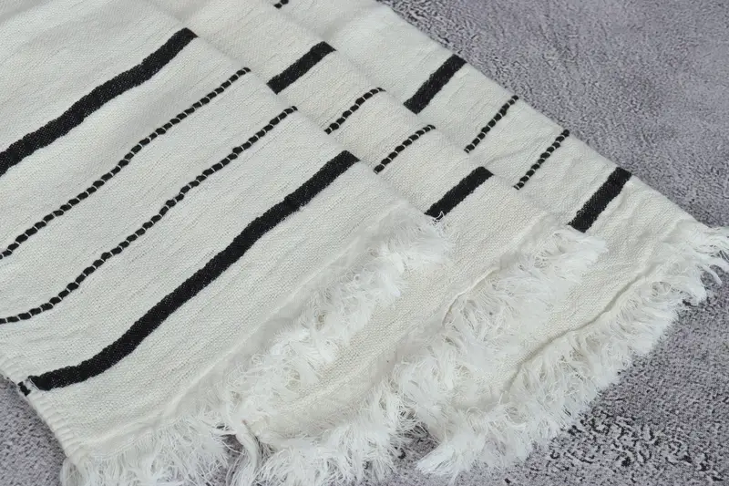 Turkish Towel Hand Towel, 36x18 Cotton Striped Towel, Monogram Kitchen Towel, Personalized Dish Towel, Personalize Gift, Custom Turkish Towel - 5