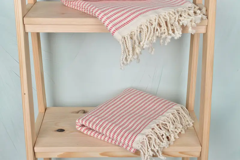 70x40 Cotton Polka Dot Towel, Personalized Towel, Sand-free towel, Bulk Order Towel, Beach Towel Gift, Beach Wedding Favor, Christmas Gift - 5