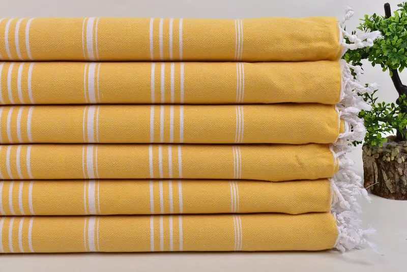 Bachelorette Party Gift, Towel With Name, Handmade Gift, Gift For Wedding Day, Travel Towel, Custom Gift, Peshtemal, 70x40 Cotton Striped Towel - 3