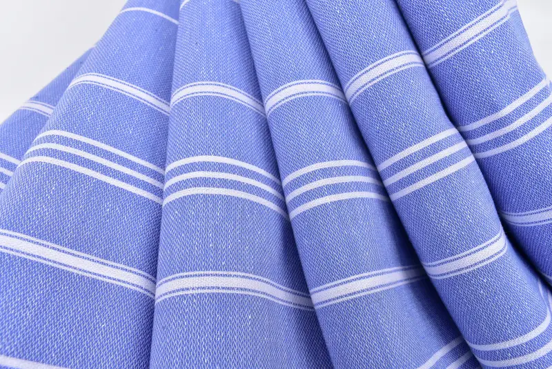 Handmade Gift, Custom Hand Towel, Monogrammed Hand Towel, 40x24 Cotton Striped Towel, Bridesmaid Gift, Gift For Boyfriend, Bathroom Towels - 5