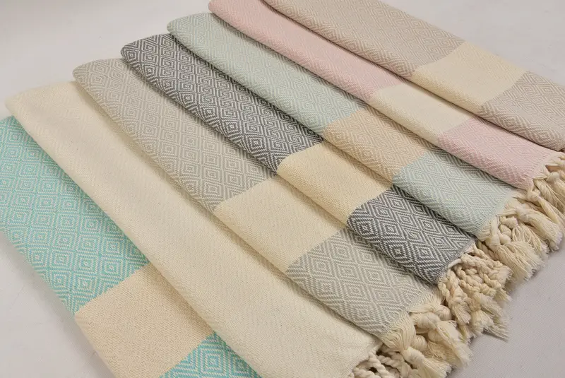Best Friend Gift, Gym Towel, Personalized Kitchen Towel, Turkish Tea Towel, Best Friend Gift Ideas, 36x18 Cotton Diamond Towel, Bathroom Towels - 6