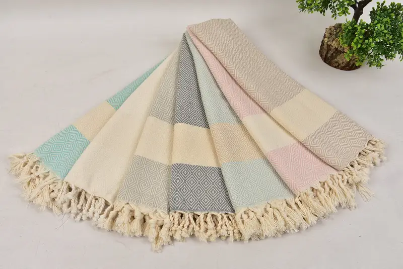 Best Friend Gift, Gym Towel, Personalized Kitchen Towel, Turkish Tea Towel, Best Friend Gift Ideas, 36x18 Cotton Diamond Towel, Bathroom Towels - 4