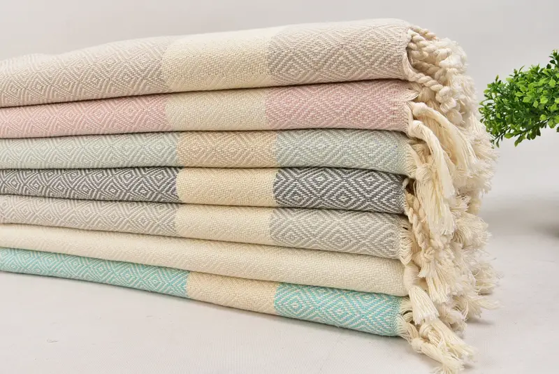 Best Friend Gift, Gym Towel, Personalized Kitchen Towel, Turkish Tea Towel, Best Friend Gift Ideas, 36x18 Cotton Diamond Towel, Bathroom Towels - 3