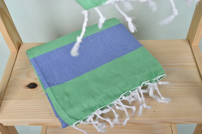 70x40 Cotton Striped Towel, Organic towel, Bachelorette Party Gifts, Best Beach Towel, Bridesmaid Proposal Gift, Travel Towel, Quick-dry towel - 5
