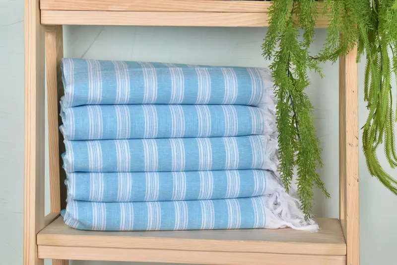 70x40 Cotton Striped Towel, Wedding Favors, Large Turkish Towel, Home Decor Towel, Bachelorette Party Decorations, Scarf Towel, Beach Towel Bulk - 1