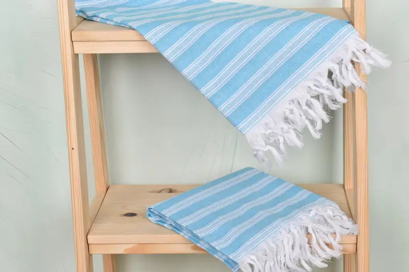 70x40 Cotton Striped Towel, Wedding Favors, Large Turkish Towel, Home Decor Towel, Bachelorette Party Decorations, Scarf Towel, Beach Towel Bulk - 5