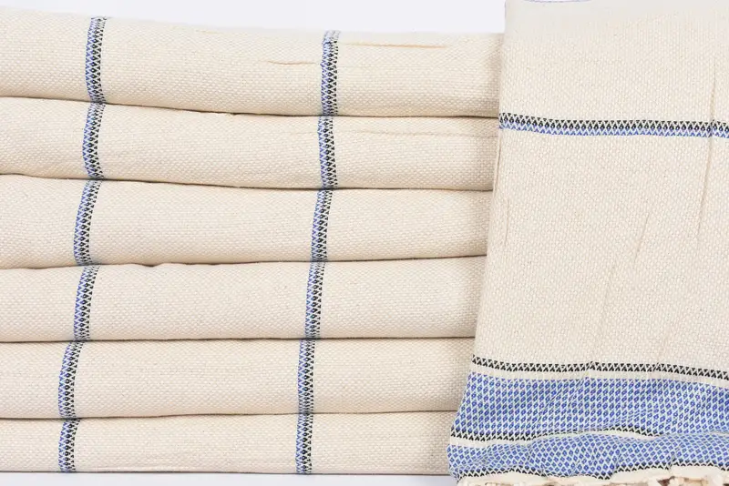 Wedding Favors, 104x96 Cotton Striped Towel, Bachelorette Gifts, Turkish Tablecloth, Woven Throw Blanket, Valentines Day Gift For Him - 2