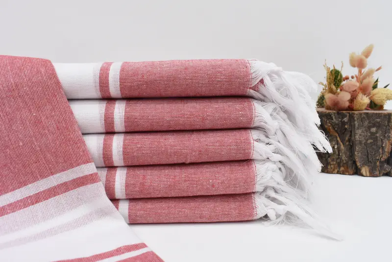 Monogrammed Turkish Towel, 70x40 Cotton Striped Towel, Monogram Beach Towel, Personalized Gift, Decorative Towel, Turkish bath towel, Bachelor Gift - 1