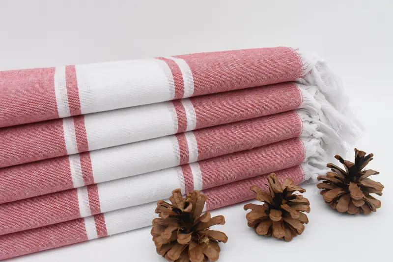 Monogrammed Turkish Towel, 70x40 Cotton Striped Towel, Monogram Beach Towel, Personalized Gift, Decorative Towel, Turkish bath towel, Bachelor Gift - 2