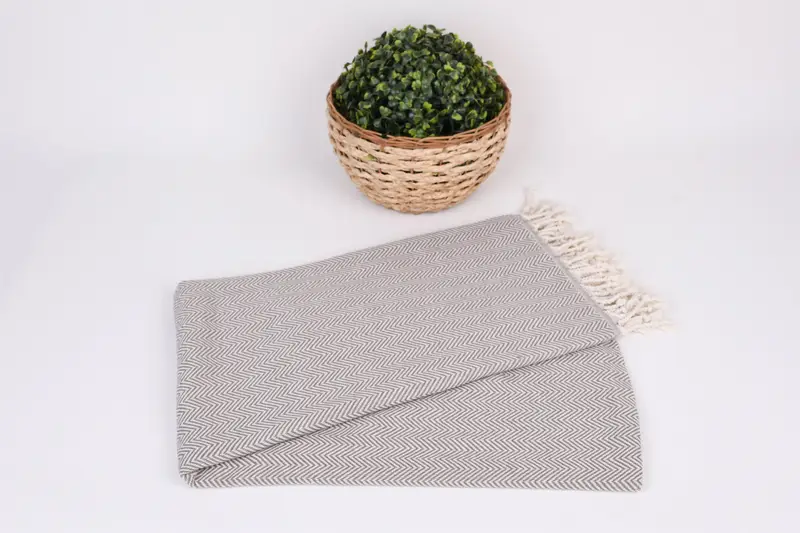 Hammam towel, Holiday Towel, 70x40 Cotton Herringbone Towel, Valentines Gift, Bachelorette Gifts, Bachelorette Party Gifts For Bride, Wedding Favors - 4