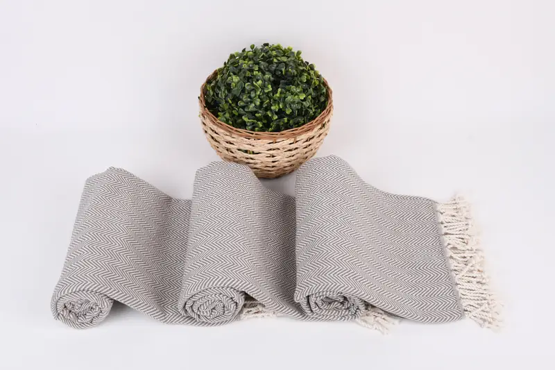 Hammam towel, Holiday Towel, 70x40 Cotton Herringbone Towel, Valentines Gift, Bachelorette Gifts, Bachelorette Party Gifts For Bride, Wedding Favors - 8