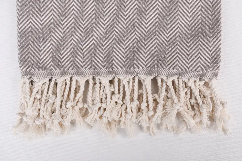 Hammam towel, Holiday Towel, 70x40 Cotton Herringbone Towel, Valentines Gift, Bachelorette Gifts, Bachelorette Party Gifts For Bride, Wedding Favors - 3