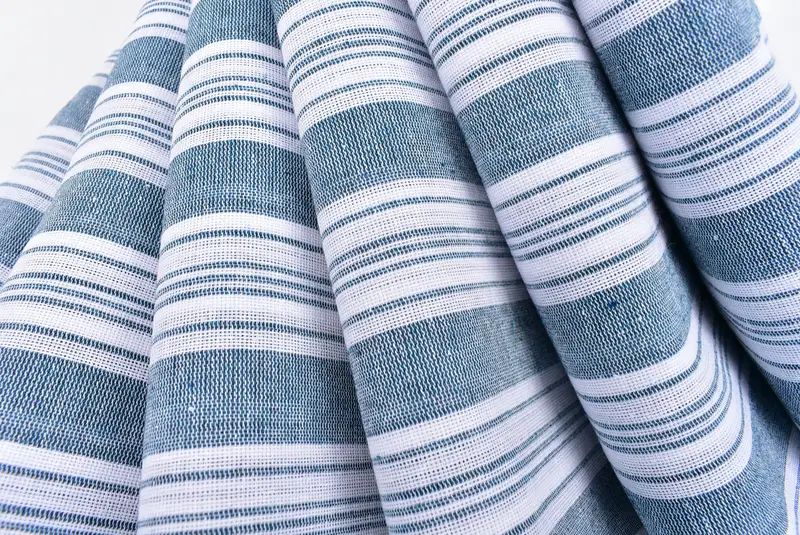 Luxury Turkish Bath Towel, Turkish towel, Pool Towels, Yoga Towel, Valentines Gift, Embroidered Towel, Gift For Her, 70x40 Cotton Striped Towel - 5