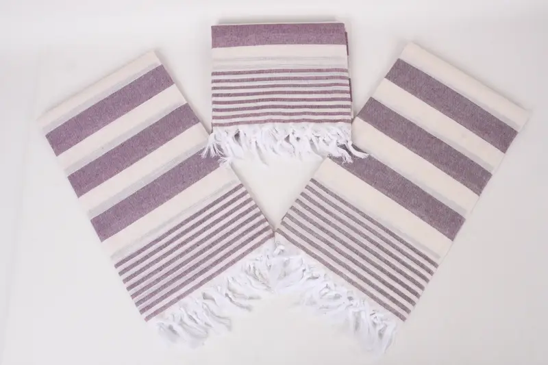 Boyfriend Christmas Gift, 68x36 Cotton Striped Towel, Bachelorette Party Gifts, Peshtemal Towel, Cotton towel, Spa Towel, Personalized Wedding Gift - 6