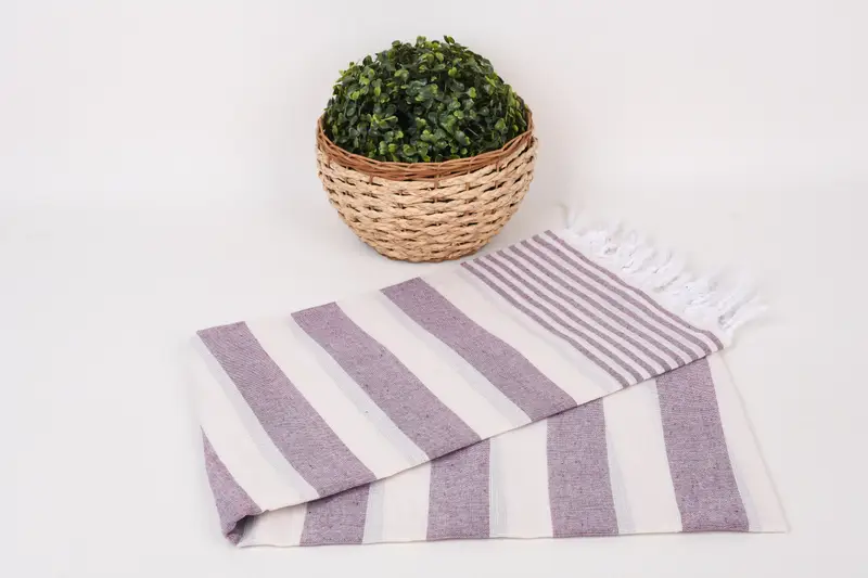 Boyfriend Christmas Gift, 68x36 Cotton Striped Towel, Bachelorette Party Gifts, Peshtemal Towel, Cotton towel, Spa Towel, Personalized Wedding Gift - 4