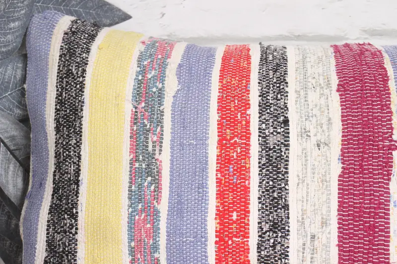 Interior Designer Pillow, Vintage Kilim Pillow, Gift Pillow, 12x20 White Cushion, Pillow Case, Decorative Cushion Cover, Pet Pillow Sham - 2