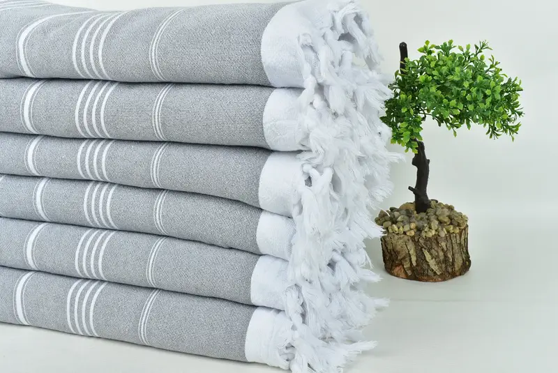 Regalos de dama de honor, favores de fin de semana de chicas, favores de Navidad, toalla de baño, toalla de verano, toalla de Terry a rayas de algodón de 70x36, toalla decorativa, toalla personalizada - 3