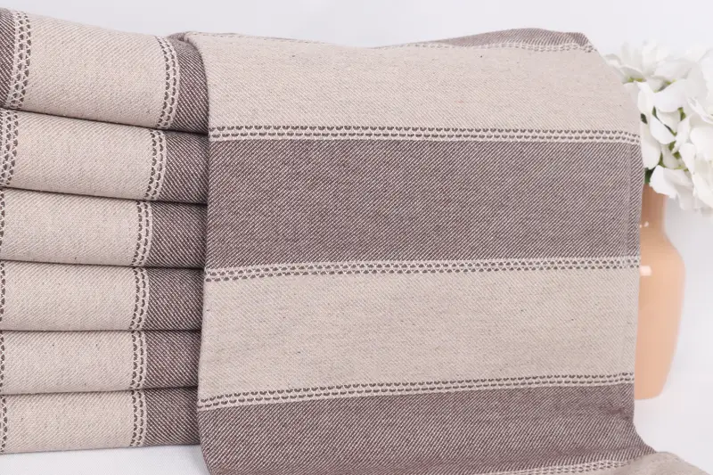 68x36 Cotton Striped Towel, Peshtemal Towel, Wedding Favors, Spa Towel, Wedding Anniversary Gift, Bachelor Gifts, Baby Boy Gift, Best Friend Gift - 2