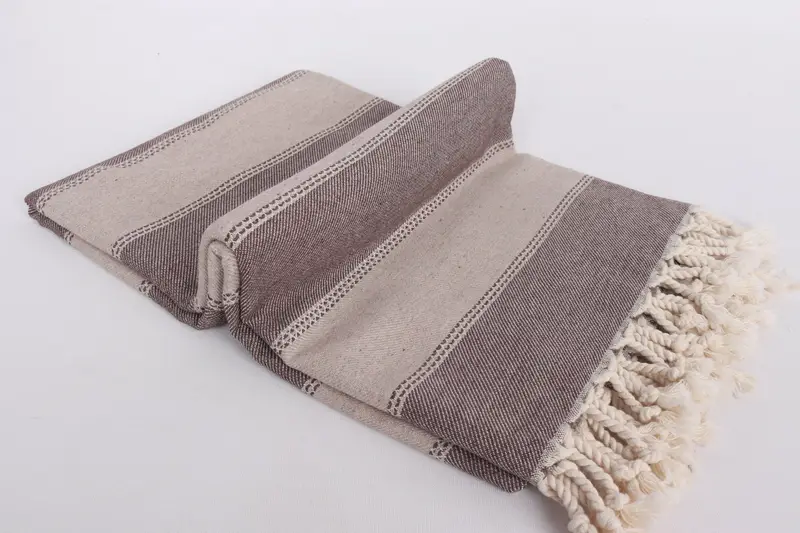 68x36 Cotton Striped Towel, Peshtemal Towel, Wedding Favors, Spa Towel, Wedding Anniversary Gift, Bachelor Gifts, Baby Boy Gift, Best Friend Gift - 6