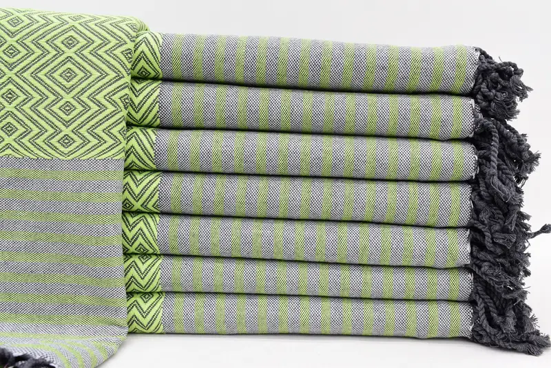 トルコタオル オーガニックコットン 40x70インチ - 1