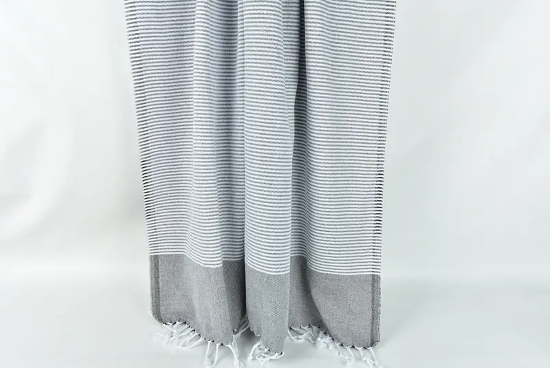 Fitnesshandtuch, Hauswärmegeschenk, Urlaubstuch, 70x36 Baumwollstreifenhandtuch, personalisiertes Strandtuch, Fouta -Handtuch, benutzerdefiniertes Hochzeitstuch, benutzerdefiniertes Handtuch - 8