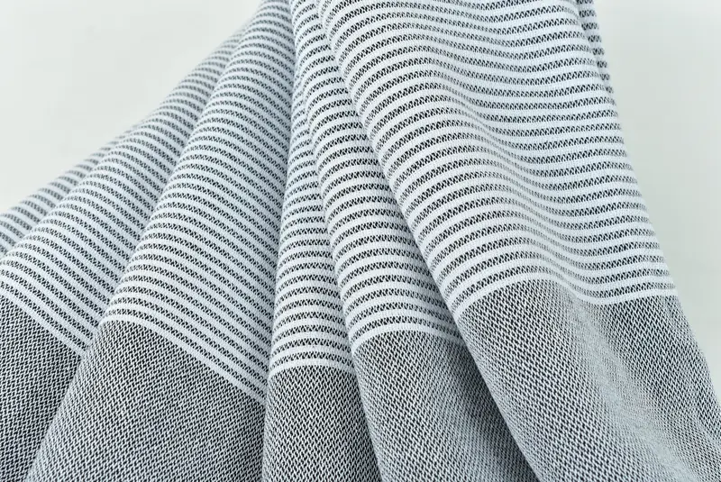 Fitnesshandtuch, Hauswärmegeschenk, Urlaubstuch, 70x36 Baumwollstreifenhandtuch, personalisiertes Strandtuch, Fouta -Handtuch, benutzerdefiniertes Hochzeitstuch, benutzerdefiniertes Handtuch - 5