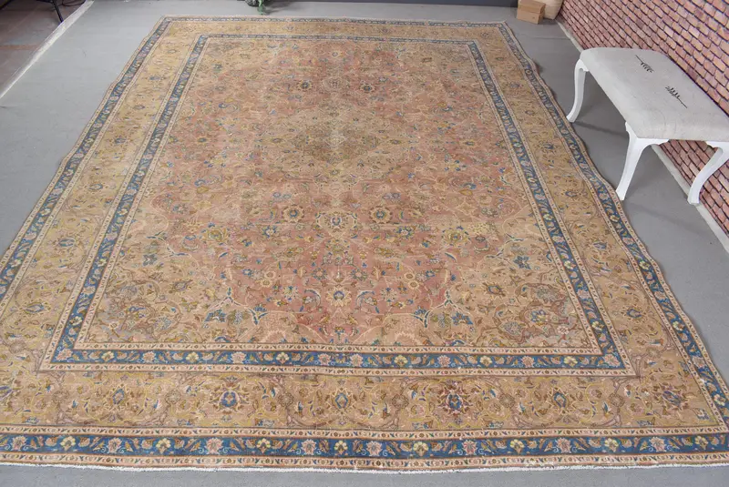 Alfombra a cuadros rojos y azules, decoración elegante de 0,8x12,8 pies