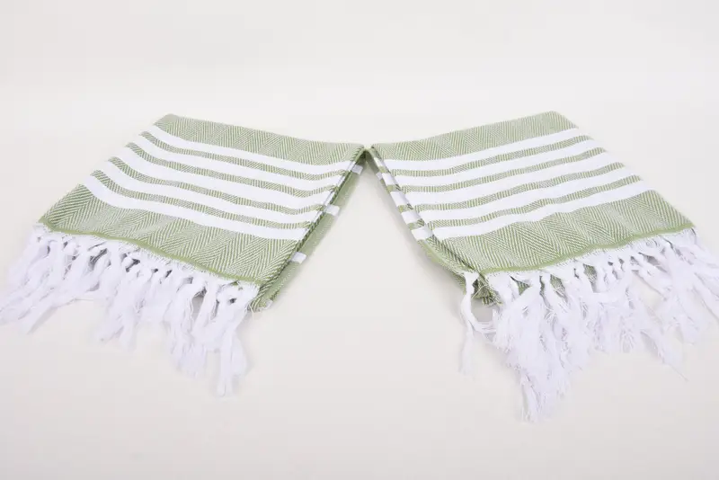 Personalisiertes Küchentuch, Freund Geschenk, personalisiertes Geschirrtuch, Urlaubstuch, 40x20 Baumwoll Zick Zacktuch, Hochzeitsgeschenke, Hauswärmegeschenk - 6