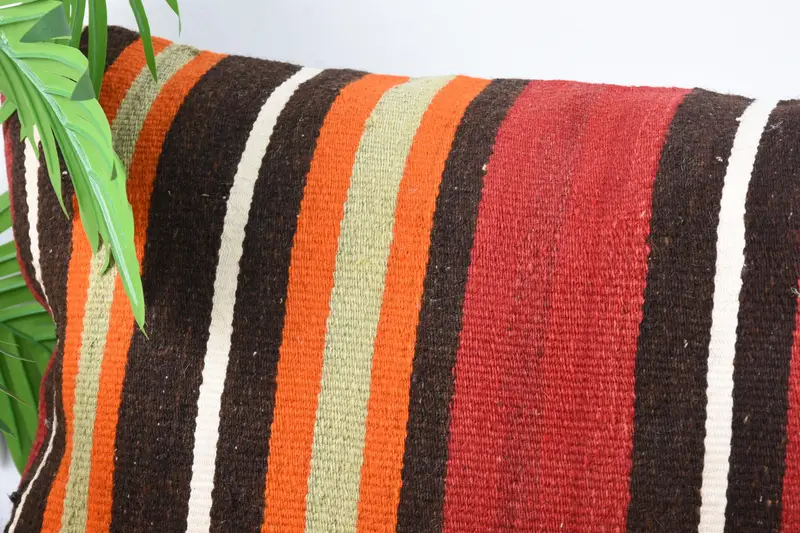 Ikat Pillow Case, Aztec Cushion Case, Gift Pillow, Boho Pillow Sham Cover, Pillow Sham, 16x36 Red Pillow Case, Pillow for Couch - 2