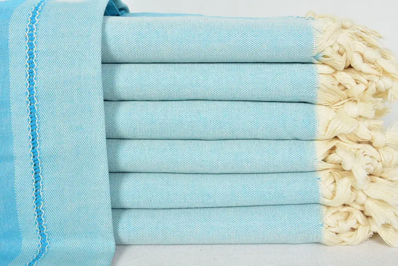 Spa Towel, Fouta towel, Beach Towel Personalized, Quick-dry peshtemal, 68x40 Cotton Striped Towel, Bridal Shower Favor, Personalized Bridesmaid Gift - 1
