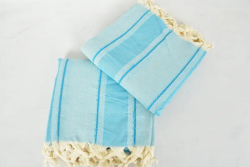 Spa Towel, Fouta towel, Beach Towel Personalized, Quick-dry peshtemal, 68x40 Cotton Striped Towel, Bridal Shower Favor, Personalized Bridesmaid Gift - 6
