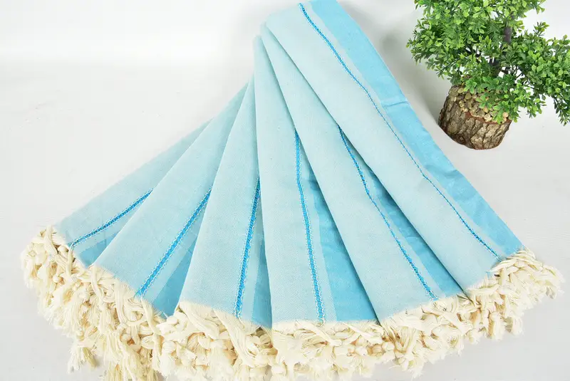 Spa Towel, Fouta towel, Beach Towel Personalized, Quick-dry peshtemal, 68x40 Cotton Striped Towel, Bridal Shower Favor, Personalized Bridesmaid Gift - 4