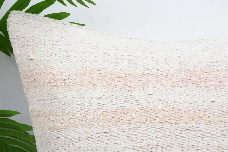 20x20 White Pillow Case, Turkish Kilim Pillow, Retro Throw Cushion Cover, Home Decor Pillow, Pillow for Couch, Pillow - 2