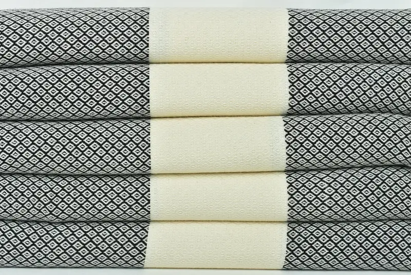 Valentines Day Gift Idea, 70x36 Linen Diamond Towel, Monogram Beach Towel, Luxury towel, Soft and absorbent Turkish towel, Bridal Shower Gift - 2