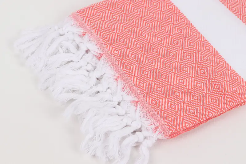 Wedding Favors, Turkish Beach Towel Monogram, Bachelorette Party Favors, Wedding Day Gift For Bride, Best Beach Towel, 70x40 Cotton Diamond Towel - 7
