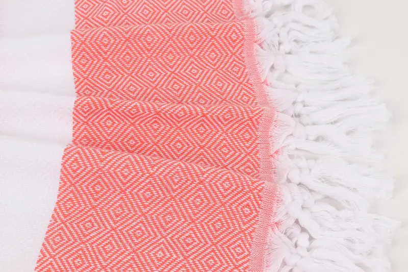 Wedding Favors, Turkish Beach Towel Monogram, Bachelorette Party Favors, Wedding Day Gift For Bride, Best Beach Towel, 70x40 Cotton Diamond Towel - 8