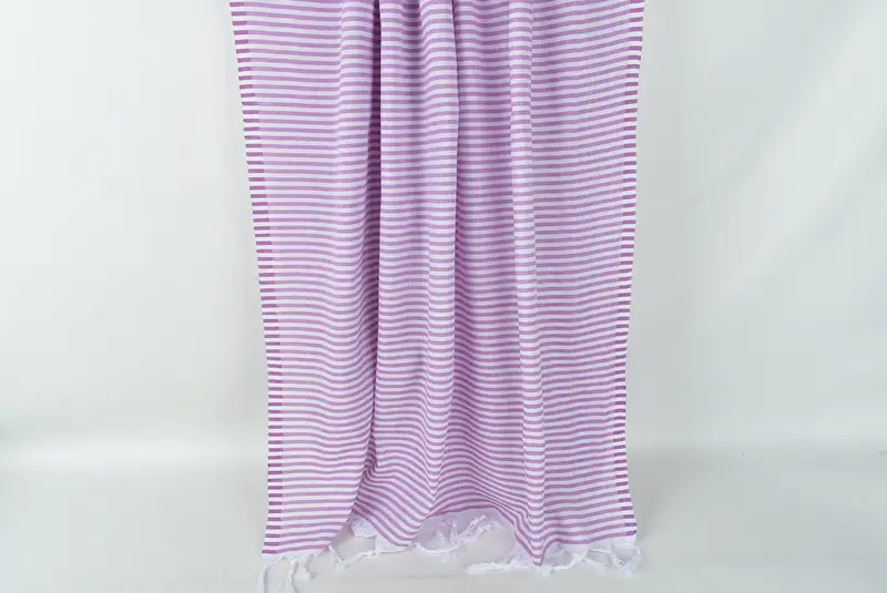 Beach Theme Bachelorette Party Gifts, Housewarming Gift, Custom Gift, 68x36 Cotton Striped Towel, Organic Turkish towel, Wedding Day Gift For Bride - 8