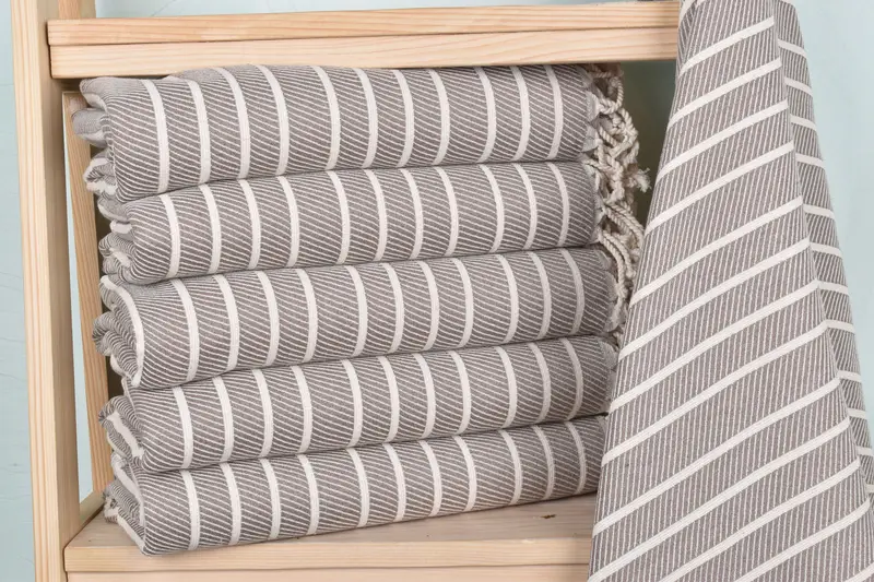 Wedding Favors, Bachelor Towel, 70x40 Bamboo Striped Towel, Bachelor Gifts, Bachelorette Party Favors Beach, Kids Beach Towel, Turkish beach towel - 2