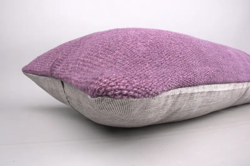 Boho Pillow Sham Cover, 16x48 Purple Cushion Cover, Outdoor Bolster Cushion Case, Cushion Case, Gift Pillow, Pillow for Sofa - 6