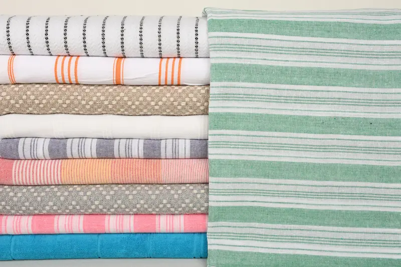 Absorbent towel, Organic Beach Towel, Personalized Beach Towel, Bachelor Gifts, Guest Towel, 70x40 Cotton Set of 10 Towel, Handmade Gift, Gym Towel - 2
