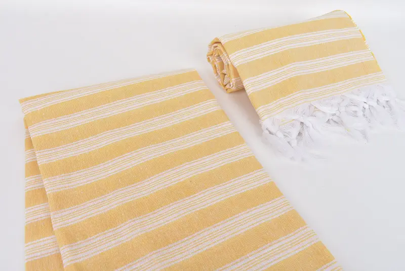 Handmade Gift, Beach Wedding Favor, Lightweight towel, 70x40 Cotton Striped Towel, Custom Name Towel, Monogram Beach Towel, Organic Turkish towel - 7
