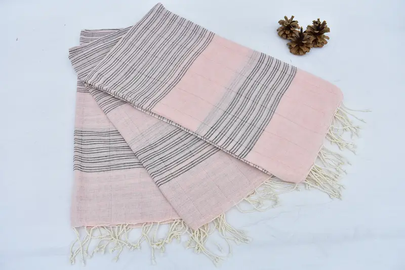Wedding Gift, Bachelorette Party Gift, Wedding Shower Gift, Unique Wedding Gift, 70x40 Cotton Striped Towel, Bachelor Gifts, Summer Towel, Spa Towel - 7