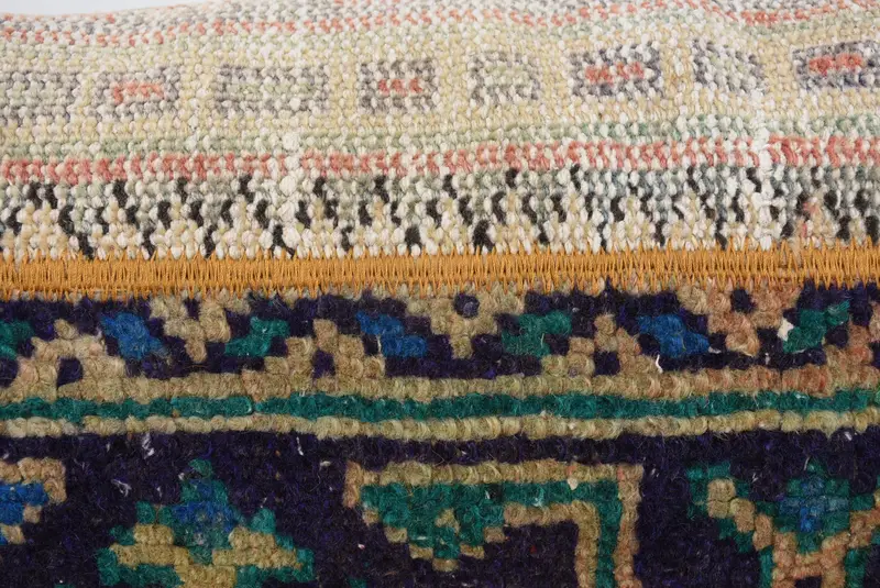 Kilim Pillow Cover, Pastel Pillow Case, Kilim Pillow, Hippie Throw Pillow Case, Interior Designer Pillow, Pillow, 12x48 Blue Pillow Sham - 3