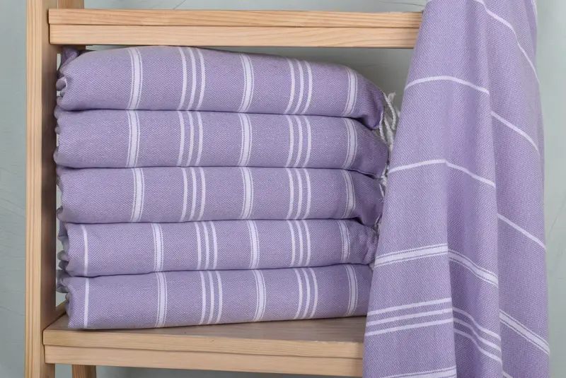 Monogrammed Hand Towel, 40x24 Cotton Striped Towel, Personalized Kitchen Towel, Bachelor Towel, Summer Gift, Personalized Gifts, Halloween Gifts - 2